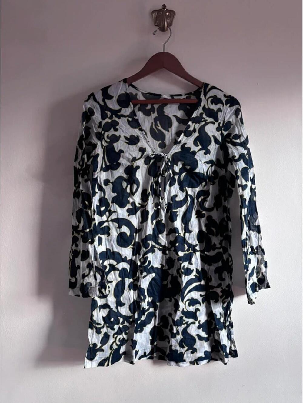 Merona 100% Cotton Tunic Swimsuit Coverup size M